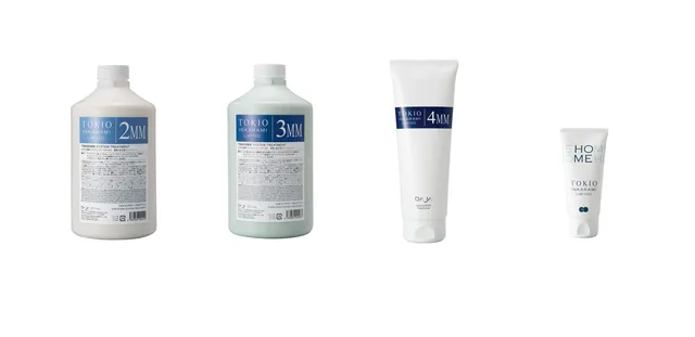 TOKIO INKARAMI LIMITED MM line — salon treatment steps 2MM, 3MM, 4MM and HOME