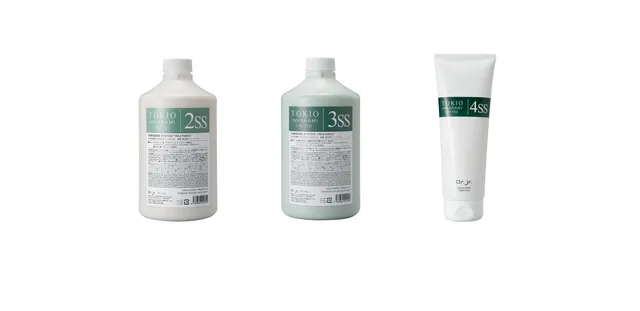 TOKIO INKARAMI LIMITED SS line — salon treatment steps 2SS, 3SS and 4SS